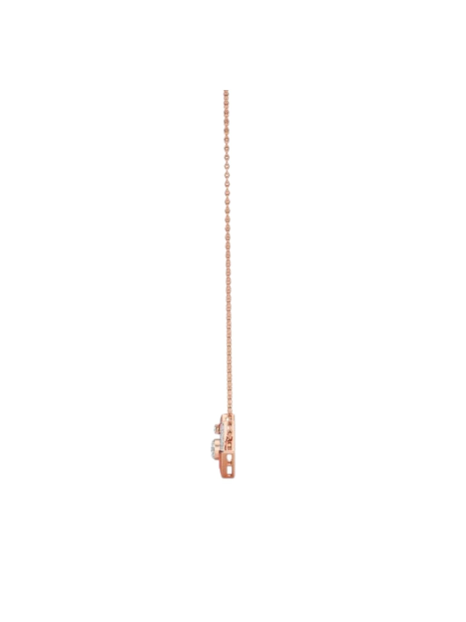 925 Sterling Silver With CZ Stones Gold Plated Pendant With Chain For Women By Kesardeep
